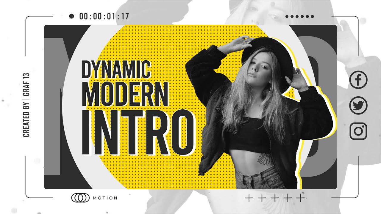 Dynamic Modern Intro - After Effects Template - YouTube