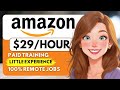 Amazon Hiring Remote! Little Experience Entry Level Remote Work From Home Jobs 2026
