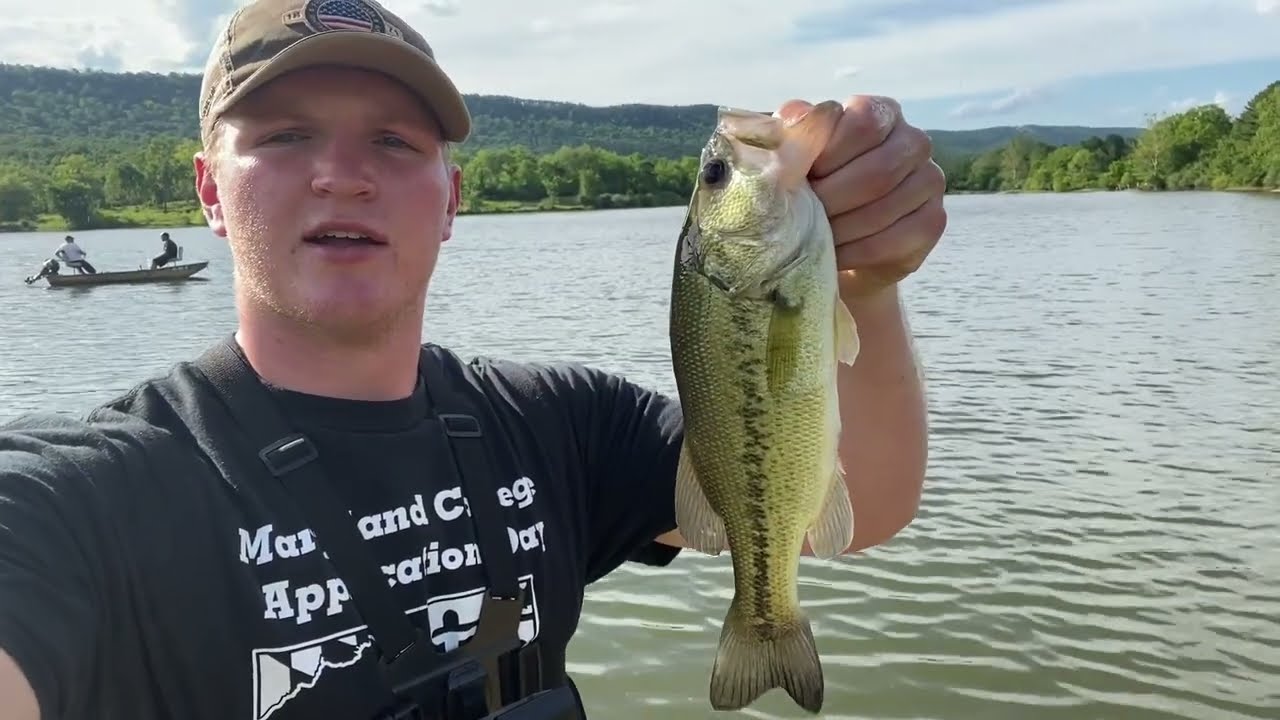Bass Fishing at Blairs Valley Lake | Washington County, MD