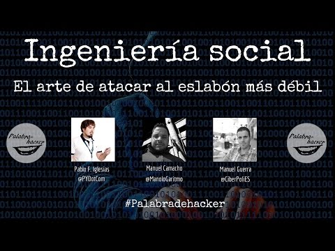 Ingenieria Social El Arte De Atacar Al Eslabon Mas Debil Youtube