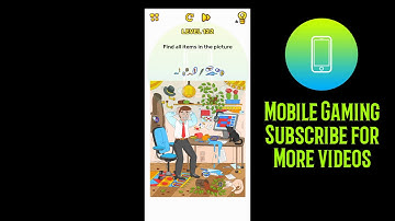 Brain Blow Level 122 - Find all items in the picture