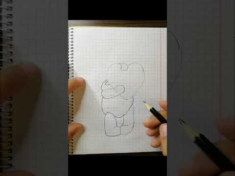 Как нарисовать мишку Тедди / How to draw a teddy bear / Рисуем карандашом / Draw with a pencil