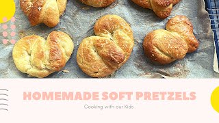 Kids In The Kitchen| Cooking With Kids | Homemade Soft Pretzels screenshot 2