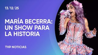 María Becerra presentó su "Quimera" en River