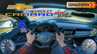 Chevrolet Camaro SS 6.2 V8 (339kW) |82| 4K DRIVE POV - ROADS REVIEW, SOUND, ACCELERATION |TopAutoPOV