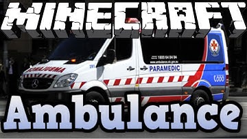Minecraft Vehicle Tutorial - Ambulance.