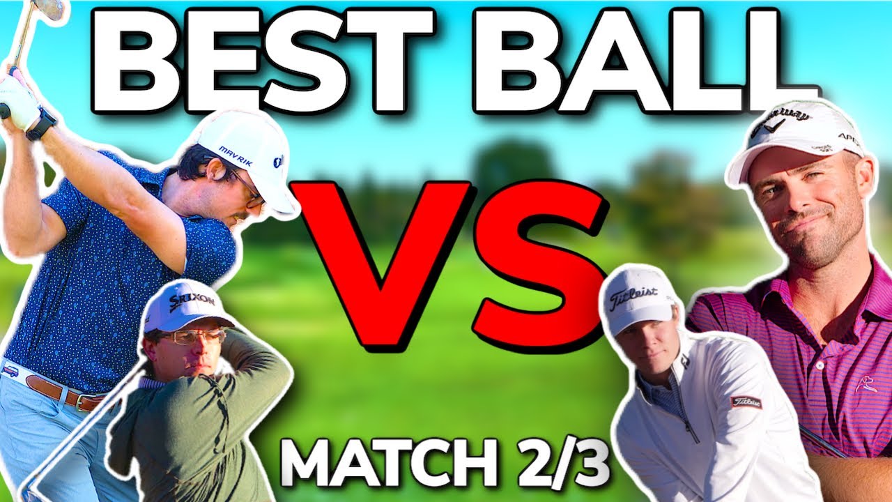 The SHOWDOWN Part Two!! 2v2 BEST BALL. Team George VS Team Wesley | Bryan Bros Golf