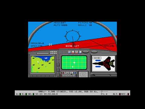F-15 Strike Eagle - 1985 - Atari ST