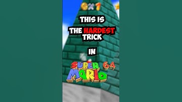 The Hardest Trick in Super Mario 64?  | Carpetless |