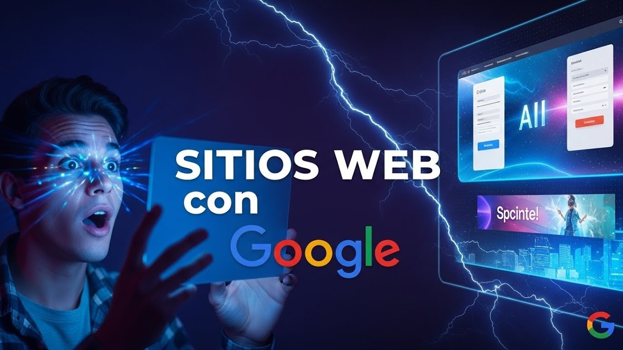 Cómo Crea un SITIO WEB Moderno y Profesional con Google Website GRATIS - Guía Completa