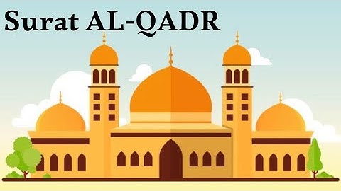 SURAT AL-QADR “IL DESTINO” سورة القدر مترجمة للإيطالية