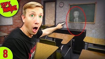 FOUND HACKER SECRET EXPLORING CLASSROOM! - Spy Ninjas #8