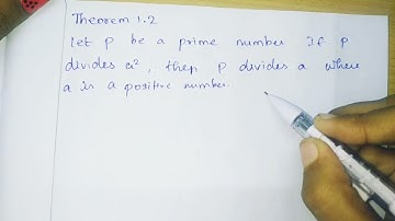 Let p be prime number If p divides a2,then p divides a,where a is a positive integer.EZ MATH ACADEMY