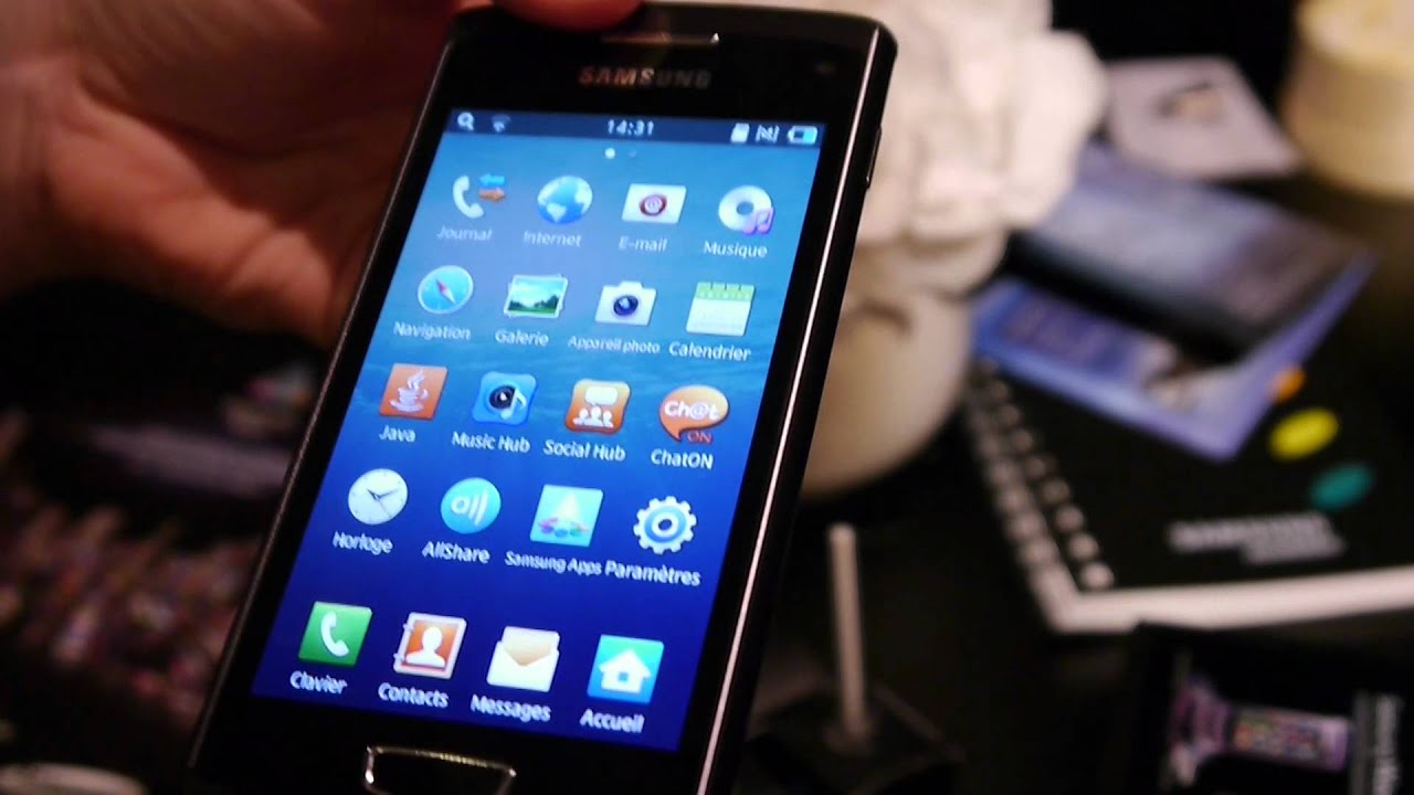 Test Samsung Wave III Sous Bada 20 FullHD YouTube