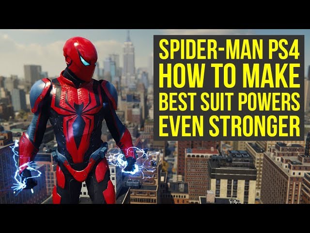 Solskoldning helt seriøst Vag Spider Man PS4 Best Suit Powers & How To Make THEM STRONGER (Spider Man PS4  Tips And Tricks - YouTube
