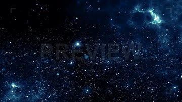 Luminous Blue Particles Loop | Stock Motion Graphics - Motion Array