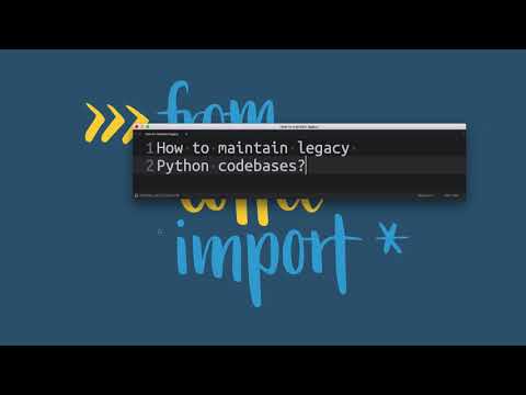 How to maintain legacy Python codebases?