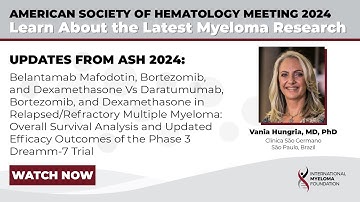 DREAMM-7: BVd vs DVd in R/R Multiple Myeloma - Phase 3 Survival & Efficacy Update