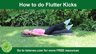 How To Do Flutter Kicks