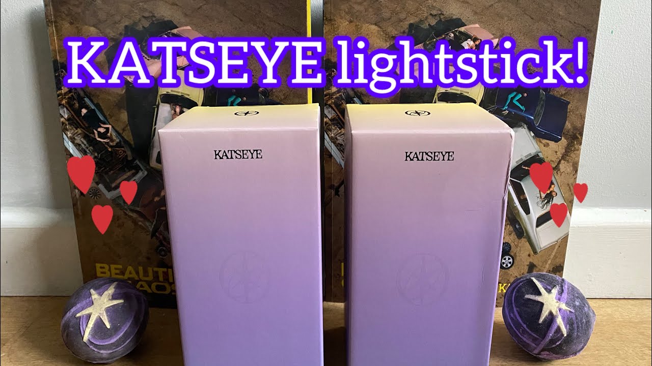 Unboxing the official KATSEYE lightstick! - YouTube