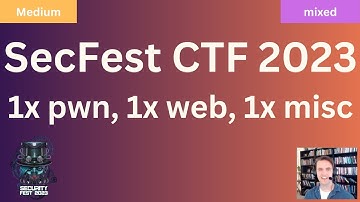 SecFest CTF 2023 Challenge Writeups - (1x pwn, 1x web, 1x misc)