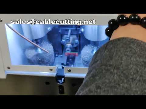 Shielding Braid Brushing and Reversing Machine for Cable Production