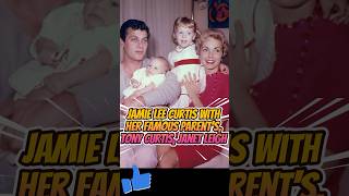 Gorgeous photos of Jamie Lee Curtis with her parents and brother over the years #ytshorts #family