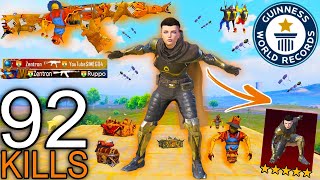 92 KILLS 🥵 WoW!!😱 NEW BEST AGGRESSIVE RUSH GAMEPLAY 🔥 w/ DESERT LEGION SET🔥 SAMSUNG A3, A5, A6,A7,J2