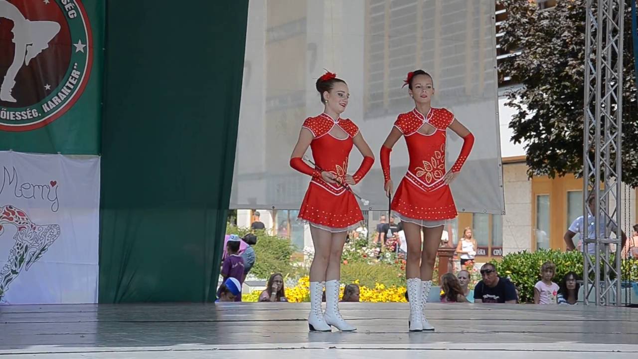 Mazsorett (Majorette) duo-trio 4 -13. IAM Mazsorettsport Európa Bajnokság 2016 Siófok
