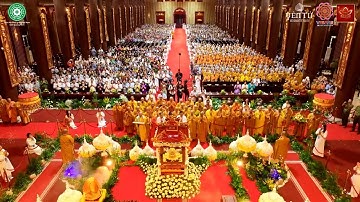 Lễ cung rước và tôn trí Xá Lợi Phật tại Cung Trúc Lâm Yên Tử Quảng Ninh