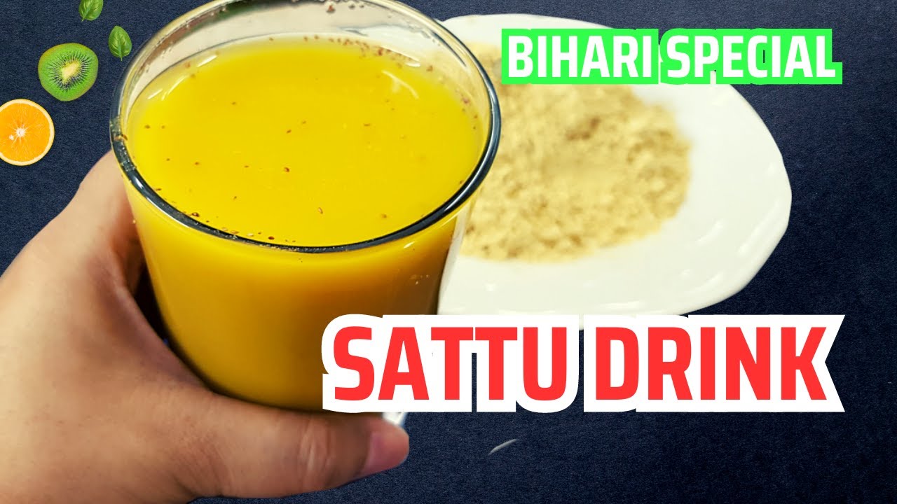 Sattu drink recipe 2023 bihar special in hindi / urdu / 1 mnt recipes 