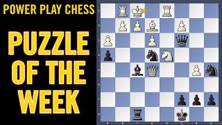 Chess puzzle of the week - Black to play | Shuvalov vs Fe Diaz | Titled Tuesday Chess.com 2024