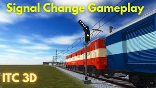 Signal Change Gameplay | Indian Train Crossing 3D screenshot 5