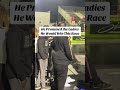 He Promised the Ladies He Would Win This Race!