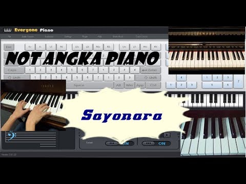 Not Angka Lagu Sayonara Perpisahan Kumpulan Not Lagu