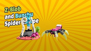 LEGO® Dreamzzz Z-Blob and Bunchu Spider Escape | 30636 | Stop Motion