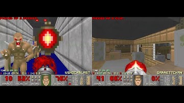 Scythe Map09: Computer Storage UV Max Co-op in 0:51.23 (4shockblast + GarrettChan)