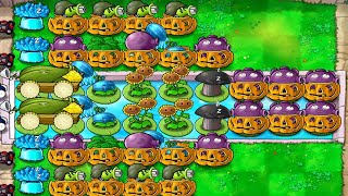 Plants Vs Zombies Survival Endless 11000 Plus Flags  2 Cob Cannon Strategy