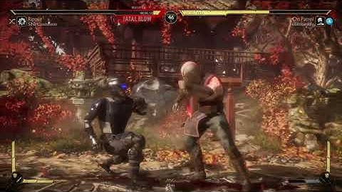 Mortal Kombat 11 Robocop v3 dirty cop flawless block punishment