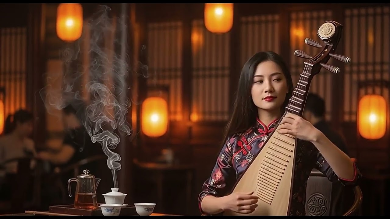 Ancient Chinese Pipa Music 🌙 Relaxing Instrumental for Sleep, Meditation & Stress Relief