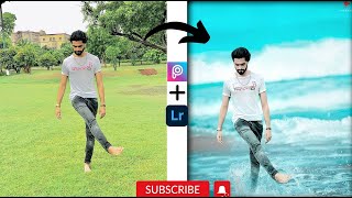Water photo editing || background change in Picsart || Lightroom photo editing || replace background screenshot 5
