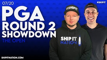 PGA Round 2 Showdown | July 20, 2023 | DraftKings DFS Picks, Plays and Process