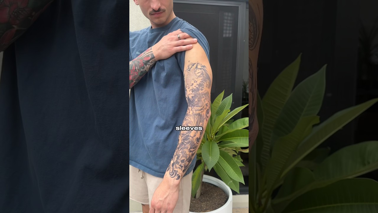 Here&rsquo;s how to apply our insanely realistic semi permanent sleeves😅