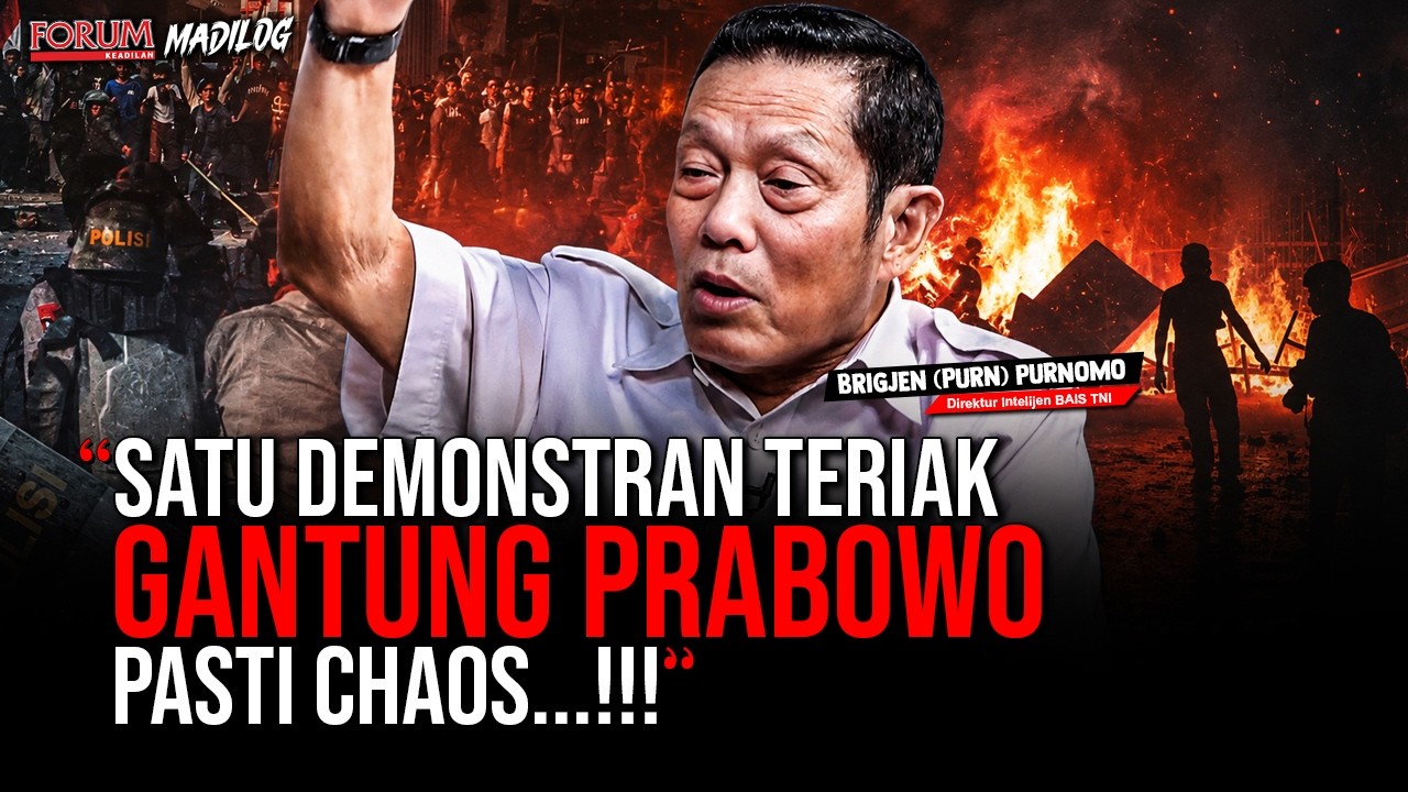 BRIGJEN (PURN) PURNOMO: SAMPAI OKTOBER PRABOWO TAK PRO RAKYAT... PASTI JATUH...!!!