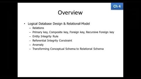 Logical Database Design and Relational Model in Database Management Systems (DBMS)