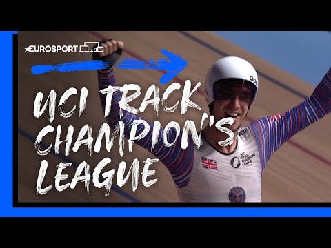Wood puts the hammer down! | uci track champions league highlights | eurosport
