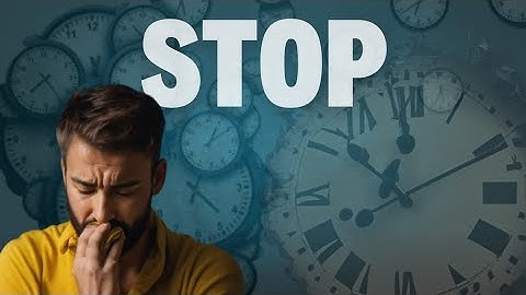 Stop Wasting Time || Make Every Moment Count