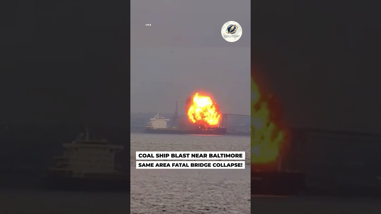 Furious Blast: Baltimore Coal Ship Incident Sparks Port Emergency! 