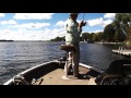 Bass Fishing Using the King Pin Shallow Water Anchor