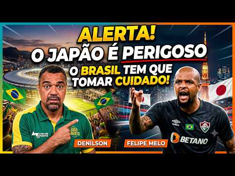 DENÍLSON E FELIPE MELO FAZEM ALERTA! O JAPÃO É... O BRASIL TEM QUE TOMAR CUIDADO!
